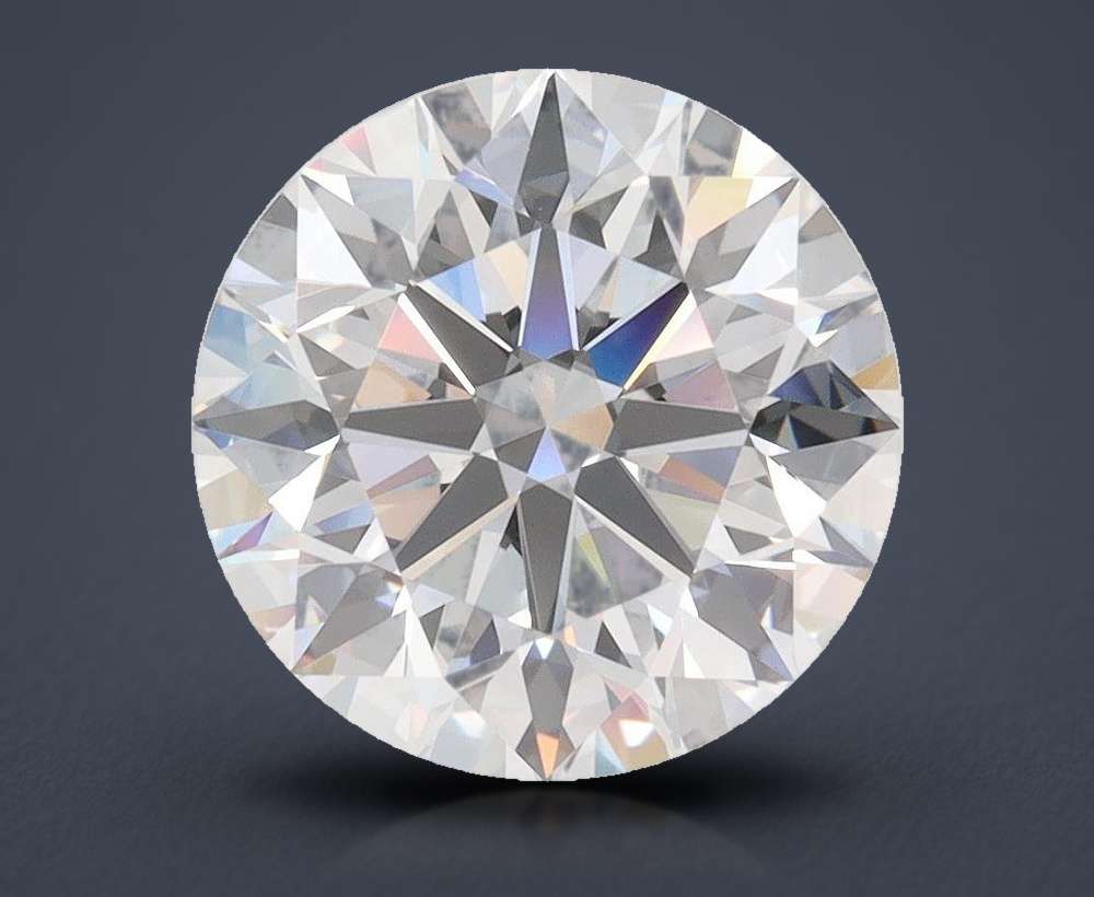 4.02 Carat Round Lab Diamond