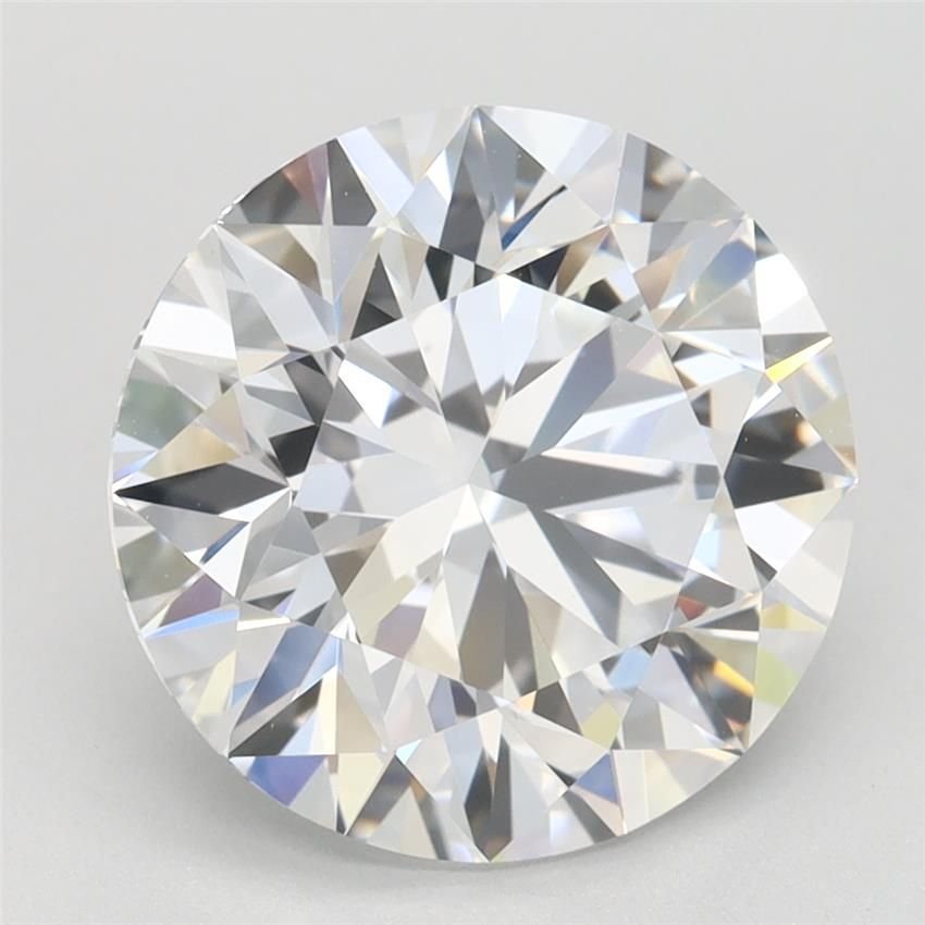 3.70ct D VVS1 Rare Carat Ideal Cut Round Lab Grown Diamond