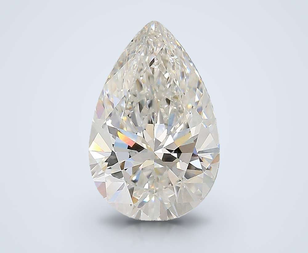 2.57 Carat Pear Lab Diamond