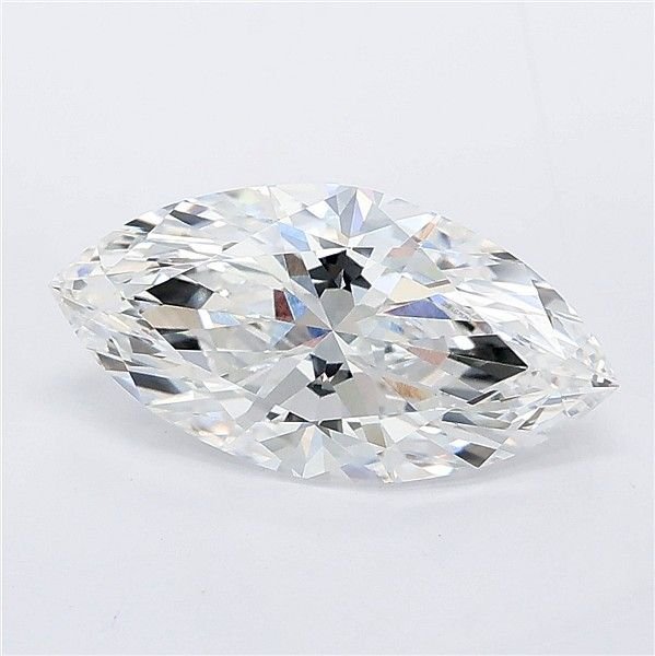 2.10ct E VVS2 Rare Carat Ideal Cut Marquise Lab Grown Diamond