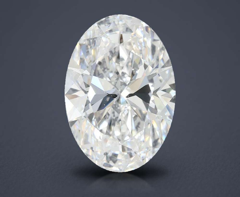 2.57 Carat Oval Lab Diamond
