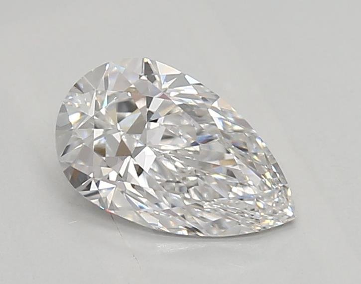 0.79ct D VVS2 Rare Carat Ideal Cut Pear Lab Grown Diamond