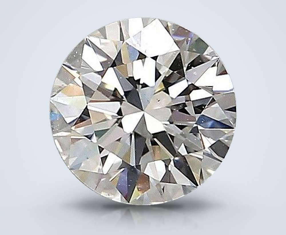 0.91 Carat Round Natural Diamond