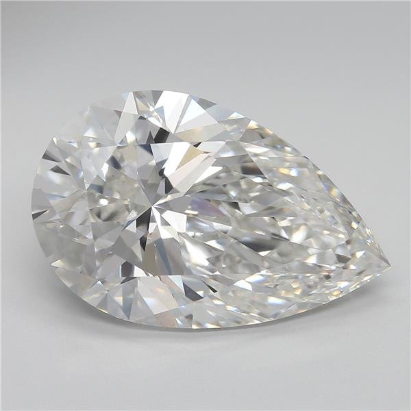 11.51ct G VS1 Rare Carat Ideal Cut Pear Lab Grown Diamond