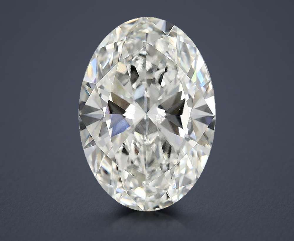 5.00 Carat Oval Lab Diamond
