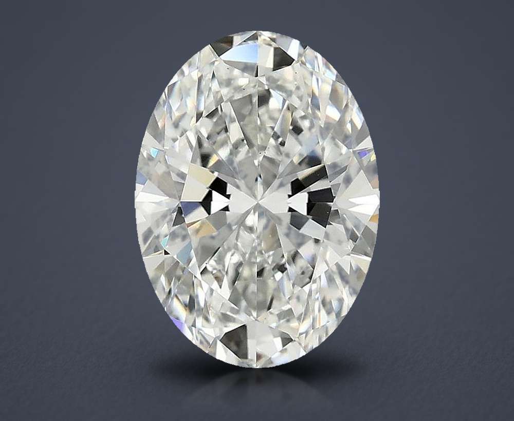 2.53 Carat Oval Lab Diamond