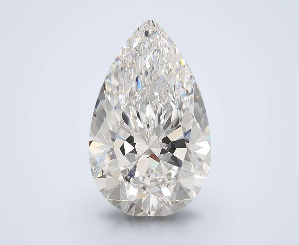 2.67 Carat Pear Lab Diamond