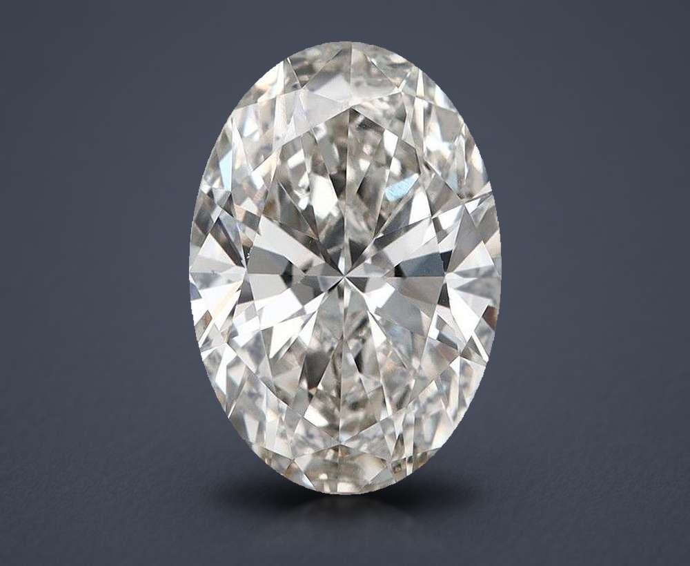 2.84 Carat Oval Lab Diamond