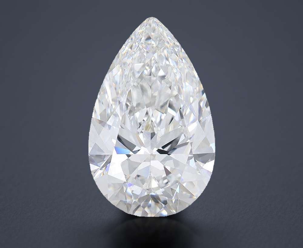 6.10 Carat Pear Lab Diamond
