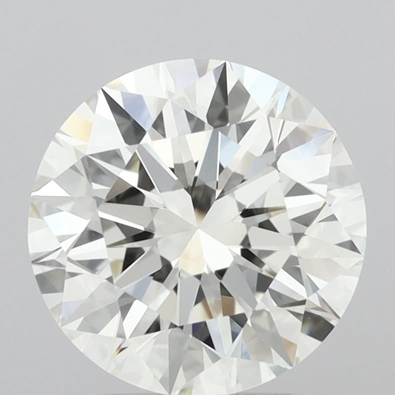 3.01ct I VVS1 Rare Carat Ideal Cut Round Diamond