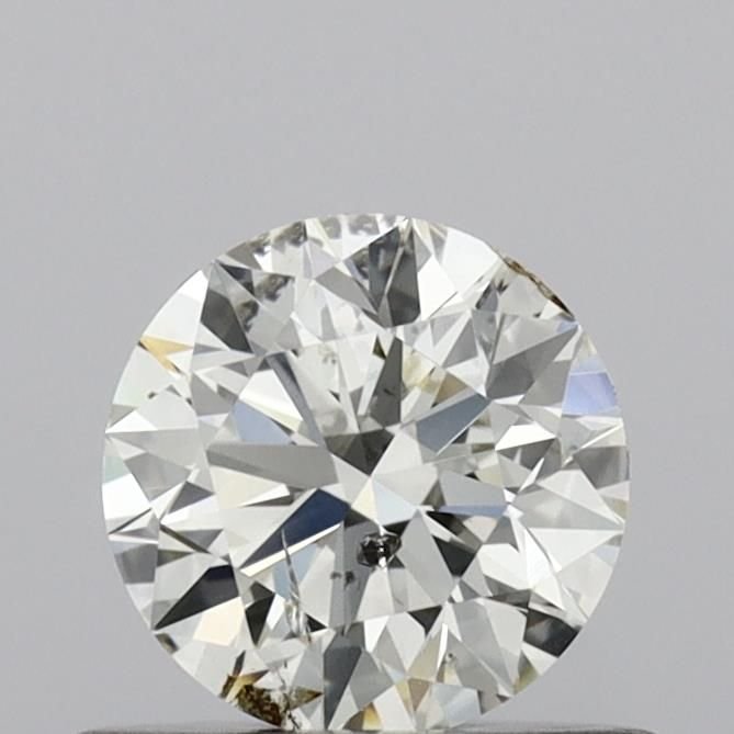 0.53ct I SI2 Rare Carat Ideal Cut Round Diamond