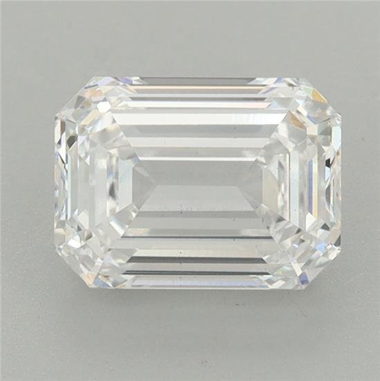2.00ct E VS2 Rare Carat Ideal Cut Emerald Lab Grown Diamond