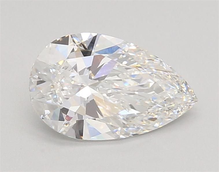 1.27ct F VVS2 Rare Carat Ideal Cut Pear Lab Grown Diamond
