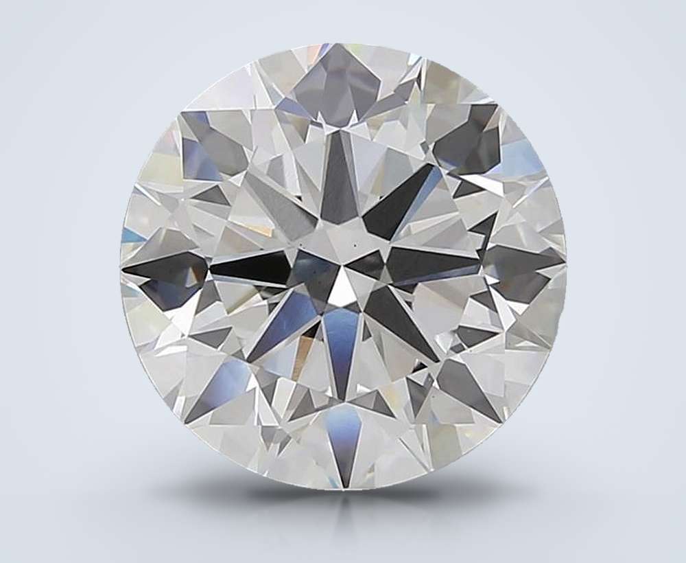 5.60 Carat Round Lab Diamond