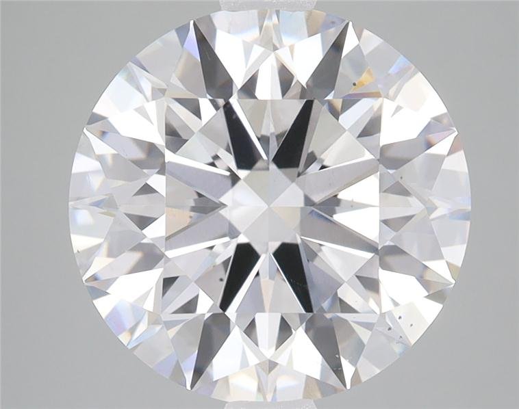 5.78ct F SI1 Rare Carat Ideal Cut Round Lab Grown Diamond