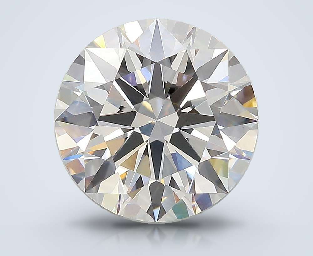 4.09 Carat Round Lab Diamond