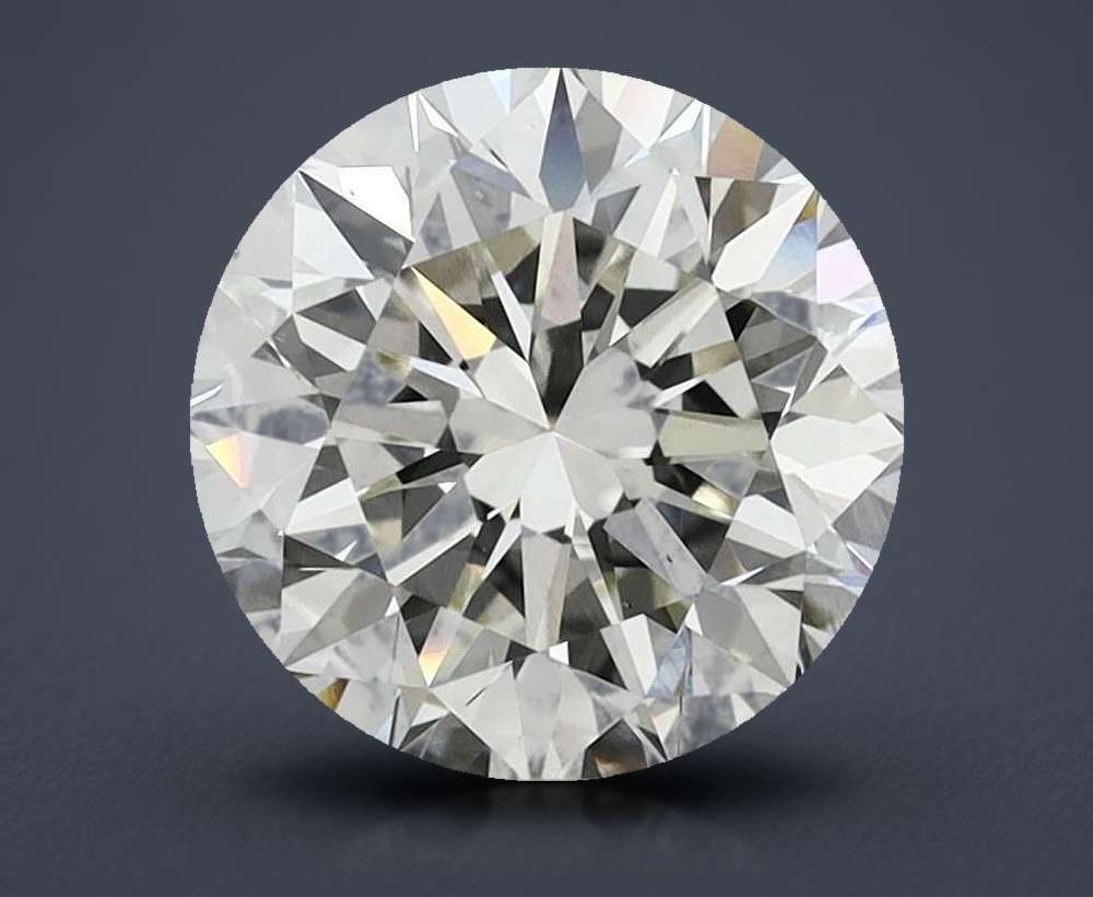 3.71 Carat Round Lab Diamond