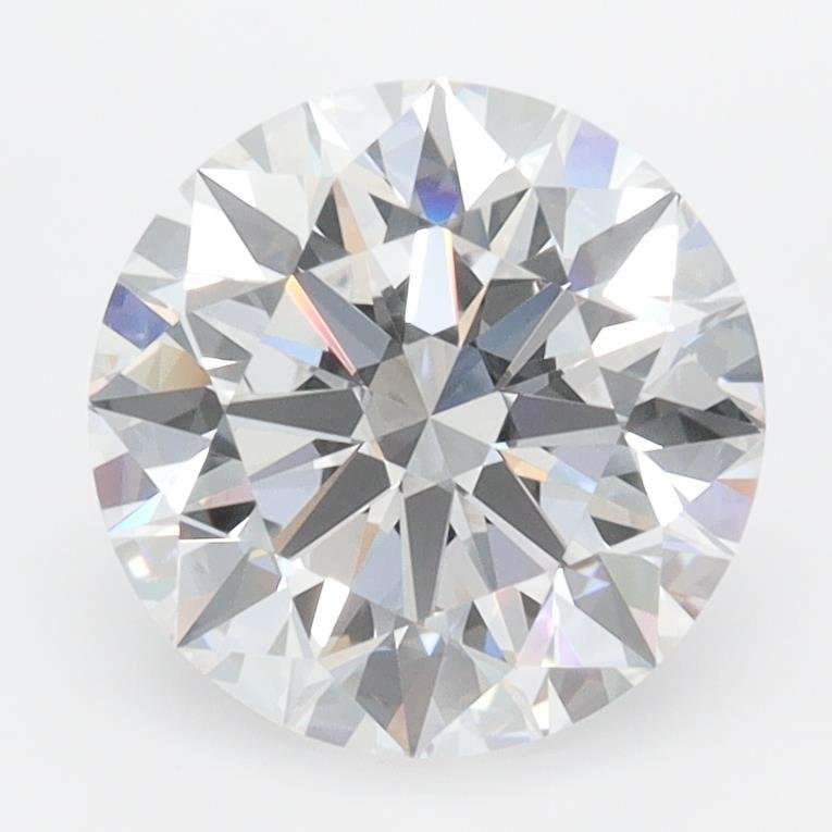 2.43ct D VVS1 Rare Carat Ideal Cut Round Lab Grown Diamond
