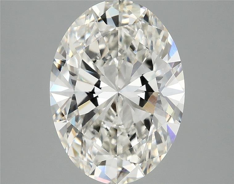 3.95 Carat Oval Lab Diamond