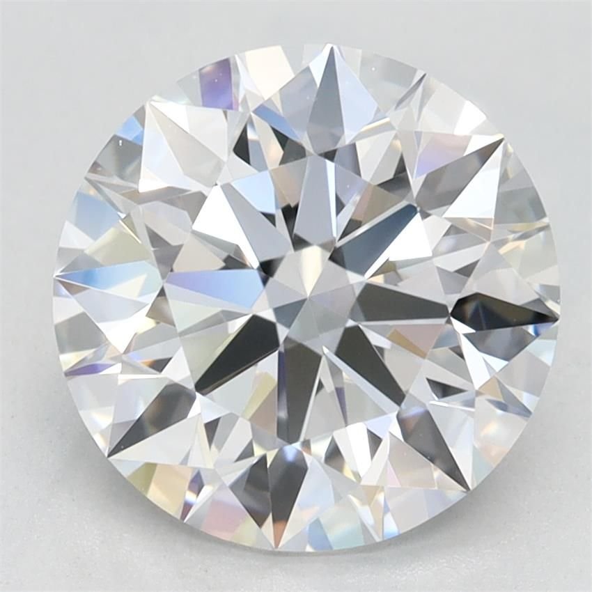 2.63ct D VVS1 Rare Carat Ideal Cut Round Lab Grown Diamond