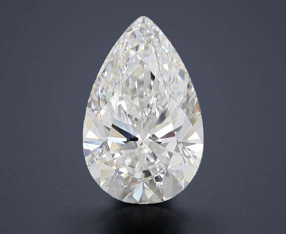 7.30 Carat Pear Lab Diamond