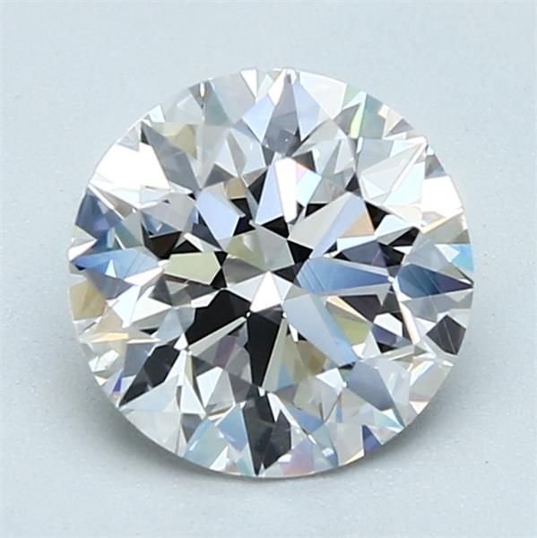 1.73ct F VVS1 Rare Carat Ideal Cut Round Diamond