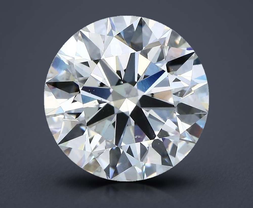 7.03 Carat Round Natural Diamond