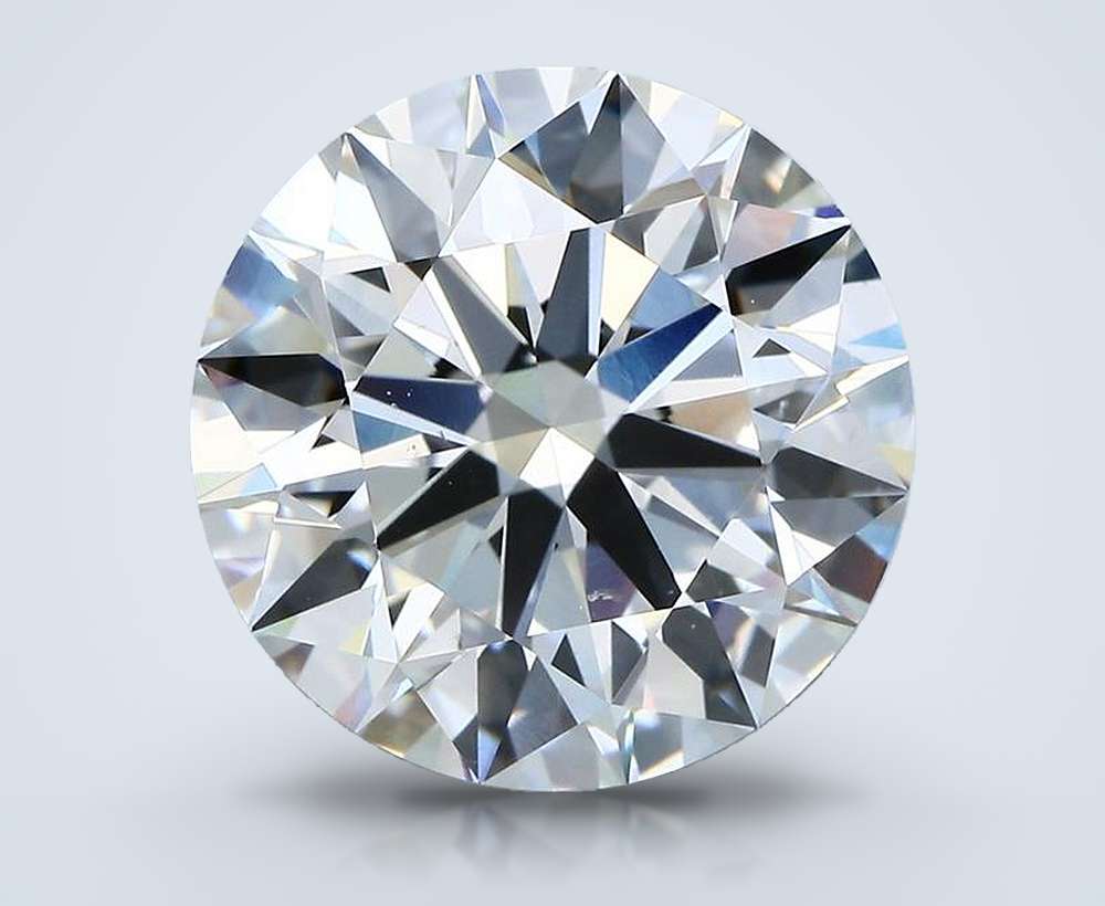 7.03 Carat Round Natural Diamond