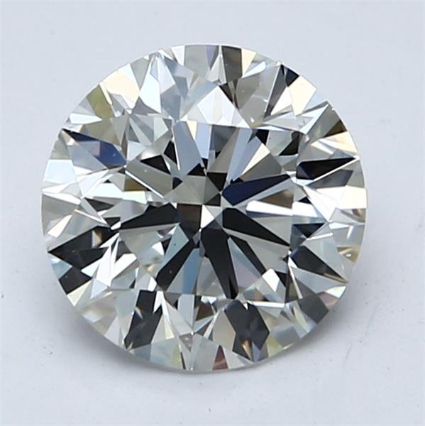 2.01 Carat Round Natural Diamond