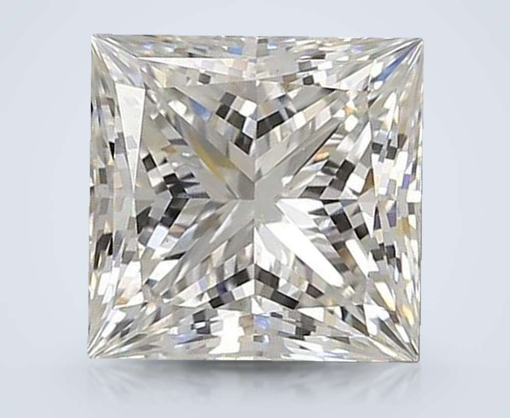 3.80 Carat Princess Lab Diamond