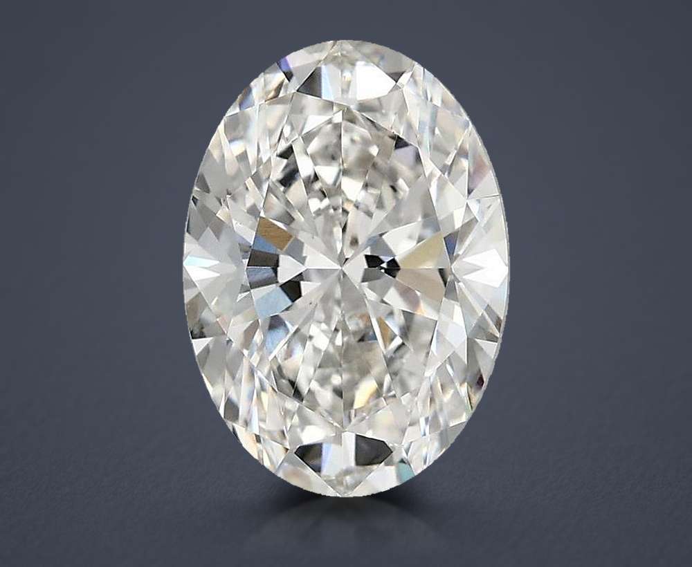 2.48 Carat Oval Lab Diamond