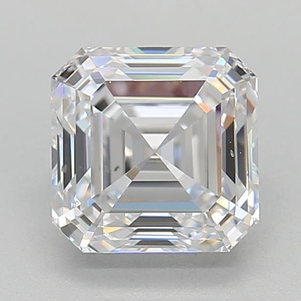 1.56ct D VS2 Rare Carat Ideal Cut Asscher Lab Grown Diamond