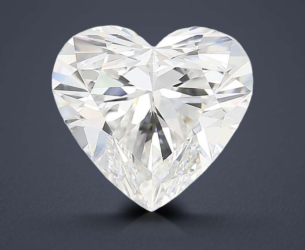 4.00 Carat Heart Lab Diamond