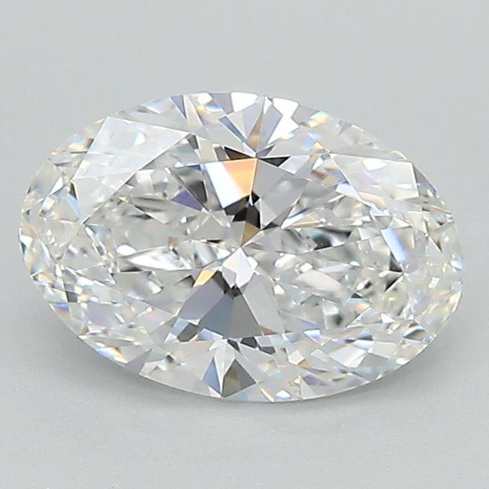 1.39ct D VVS2 Rare Carat Ideal Cut Oval Lab Grown Diamond