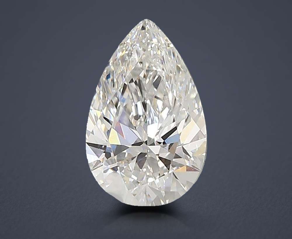 1.44 Carat Pear Lab Diamond