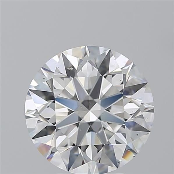 4.11ct F SI1 Excellent Cut Round Diamond