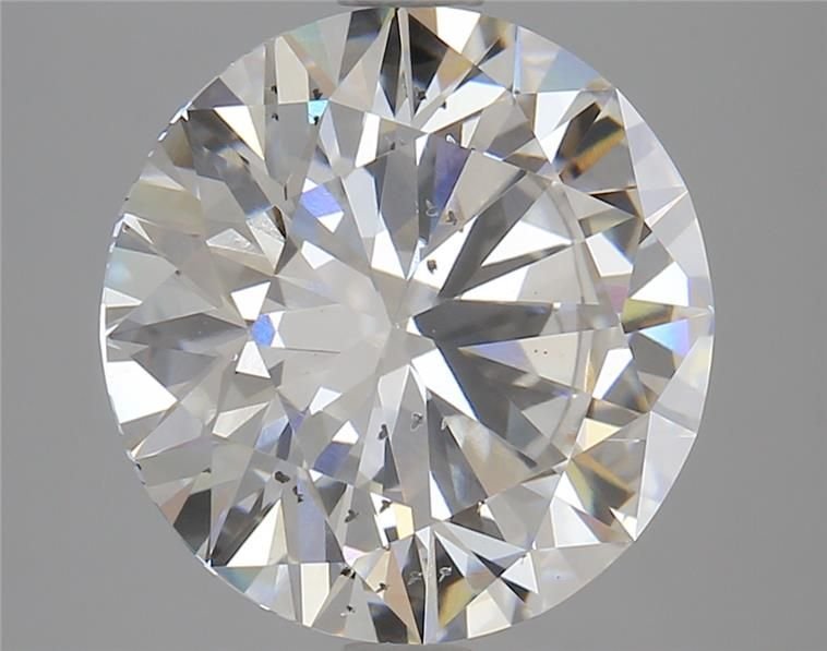 5.01ct H SI2 Rare Carat Ideal Cut Round Lab Grown Diamond