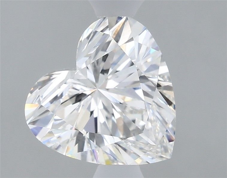 1.41ct E VVS2 Rare Carat Ideal Cut Heart Lab Grown Diamond