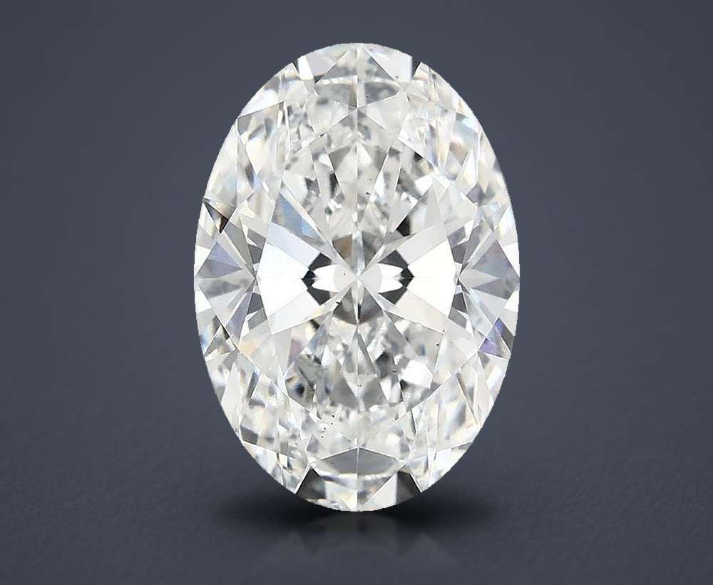 4.07 Carat Oval Lab Diamond