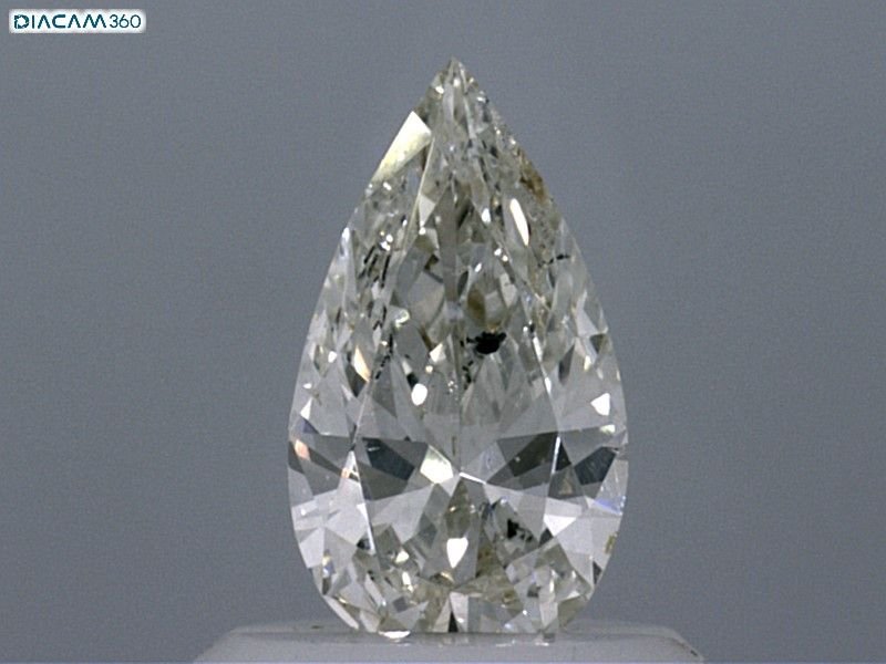 0.51ct J SI2 Very Good Cut Pear Diamond