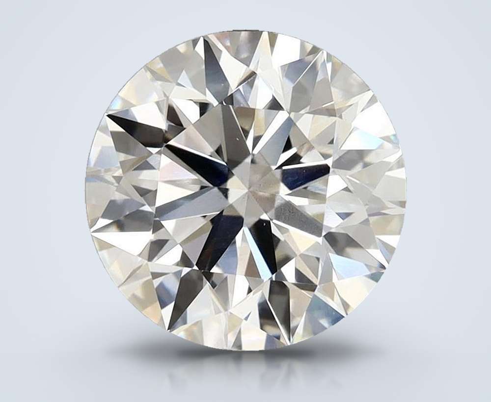 3.81 Carat Round Lab Diamond