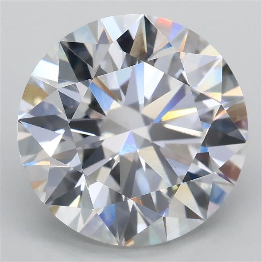 4.09ct E VS1 Rare Carat Ideal Cut Round Lab Grown Diamond