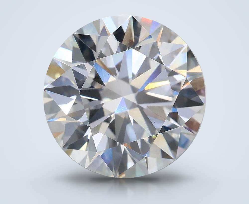 4.09 Carat Round Lab Diamond