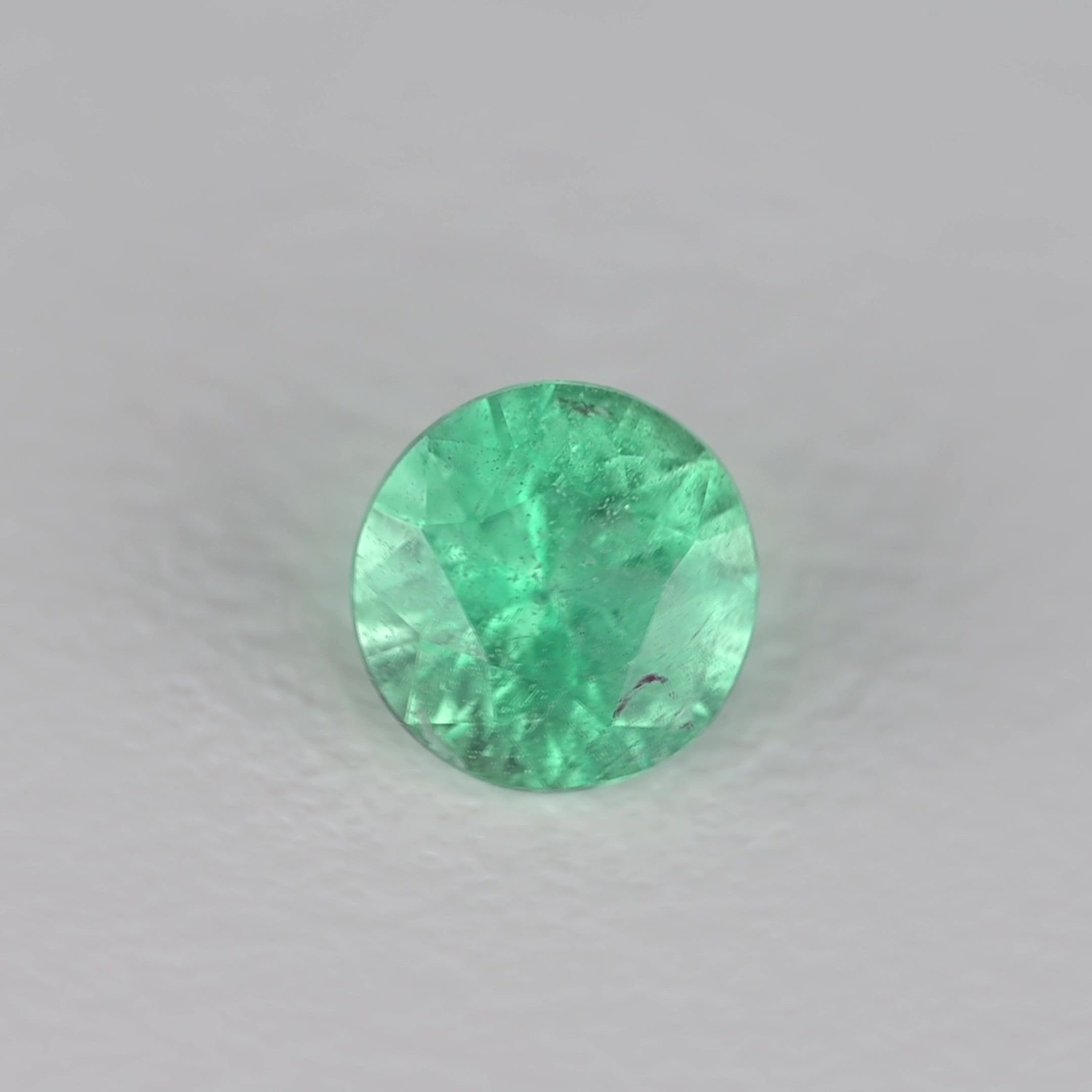 0.25 Carat Green Round Emerald