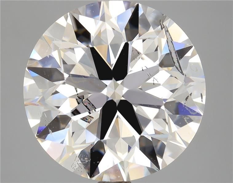 4.36ct E SI2 Rare Carat Ideal Cut Round Lab Grown Diamond