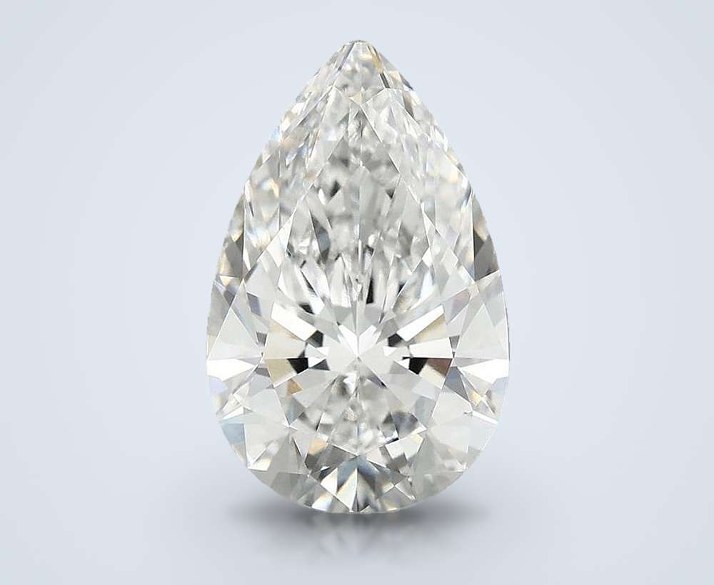 3.61 Carat Pear Lab Diamond