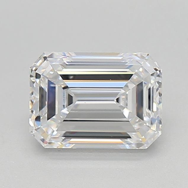 1.04ct D VVS1 Rare Carat Ideal Cut Emerald Lab Grown Diamond