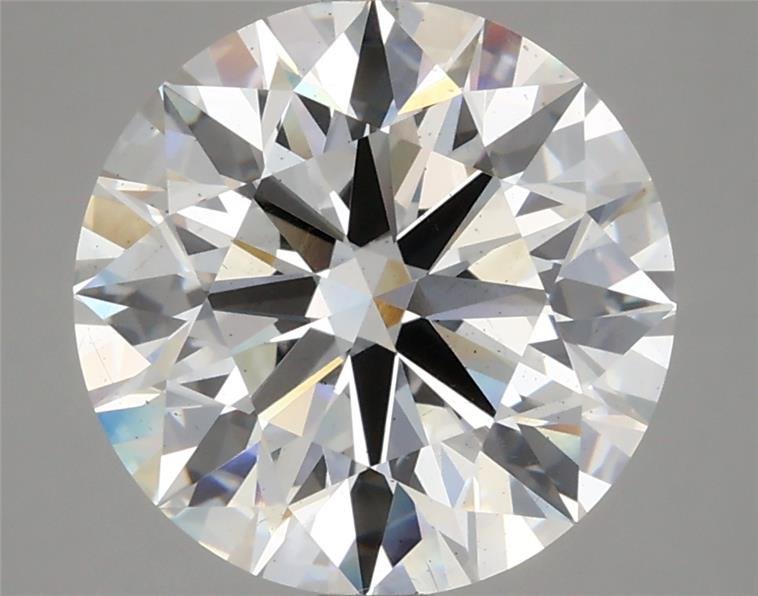 4.68ct G SI1 Rare Carat Ideal Cut Round Lab Grown Diamond