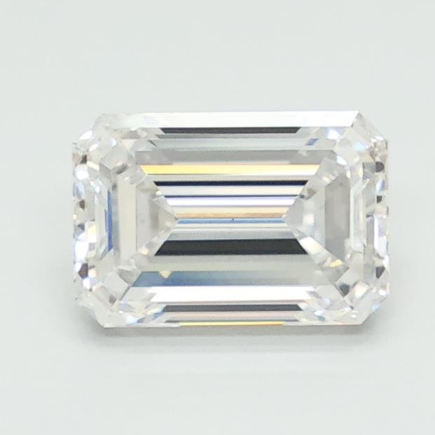 1.08ct D VS2 Rare Carat Ideal Cut Emerald Lab Grown Diamond