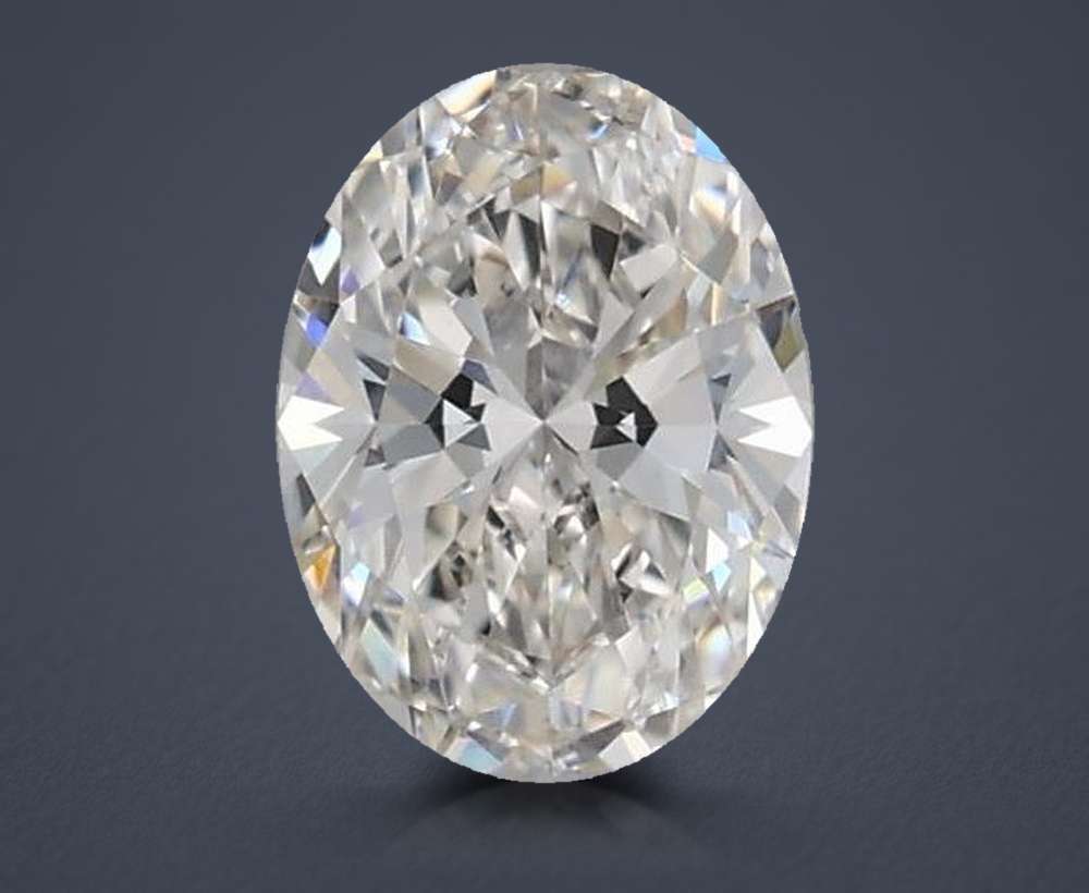0.50 Carat Oval Natural Diamond